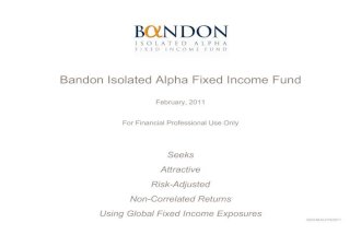 Bandon Isolated Alpha   Fixed Income (Presentation) 03 18 11