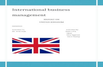 International business management report-final