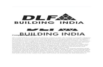 Company profile DLF