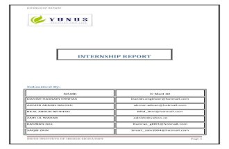 Yunus textile mill internsip report