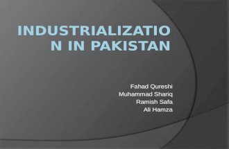 Industrialization in Pakistan
