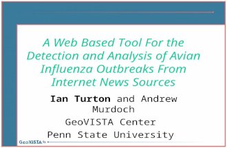 A Web Based Tool For the Detection and Analysis of AvianInfluenza Outbreaks From Internet News Sources