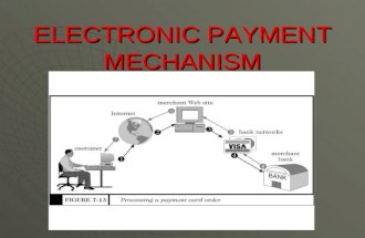 Electronic Payment Mechanism Cr-01
