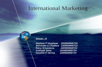 International Marketing Group8