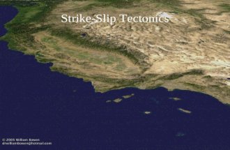 14. Strike-Slip Tectonics