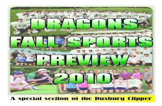 Duxbury Fall Sports Preview 2010