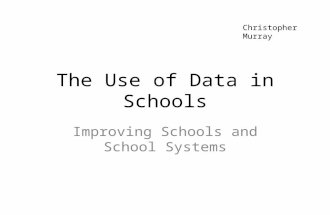 The Use Of Data In Schools