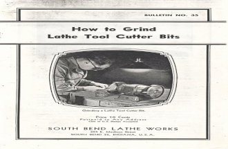 How to Grind Lathe Tools