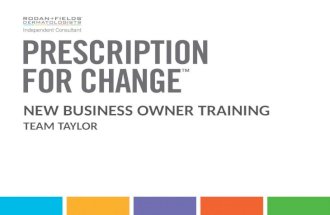 Team taylor new business owner training winter 2012