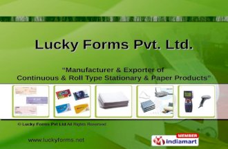 Lucky Forms Pvt Ltd, Maharashtra, India