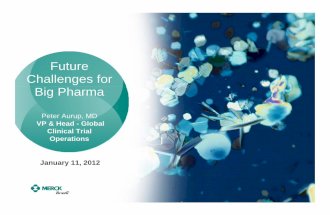Future Challenges for Big Pharma