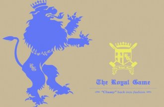The Royal Game Brand Book