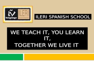 LEARN SPANISH AT ILERI SPANISH SCHOOL