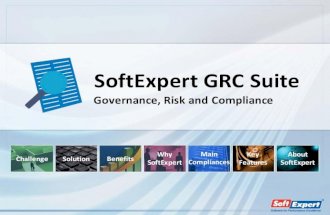 Governance, Risk and Compliance Management [GRC]