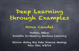 Deep Learning through Examples