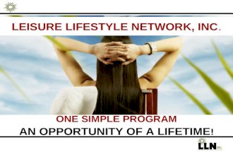 Leisure Lifestyle Network, Inc