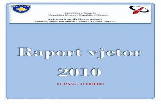 Raporti vjetor i Agjensisë Anti Korupsion