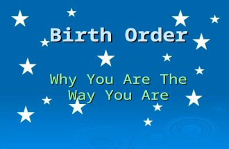 Birth order