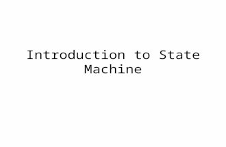 Introduction state machine