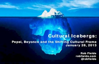 Cultural Icebergs