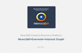 News360+Evernote=Interest Graph