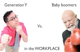 Generation Y vs baby boomer in the workplace