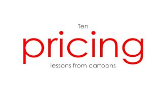 Ten Pricing Lessons From Cartoons (Part 1)