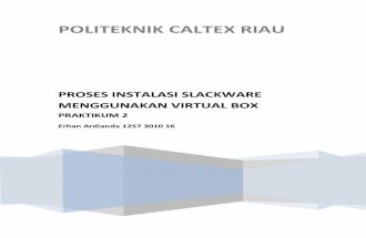 Instalasi slackware di virtual box