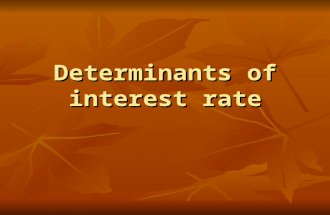 Interest Rate Ppt