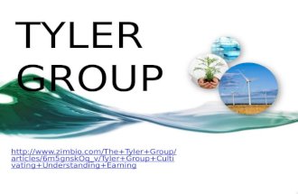 The Tyler Group - Cultivating Understanding and Earning Trust