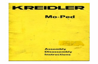 Kreidler Moped Service Manual
