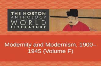 Intro to Modernism