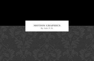 Motion graphics Research Overview