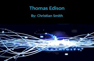 Thomas edison slideshow