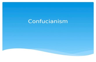 Confucianism (1)