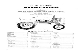 Massey Harris Pony11 Manuel