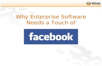 Why Enterprise Apps Need A Touch Of Facebook