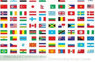 Intercultural Communication: Communication Across Cultures