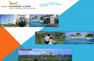 Singapore Vacation Packages | Family Trip Package to Singapore from India