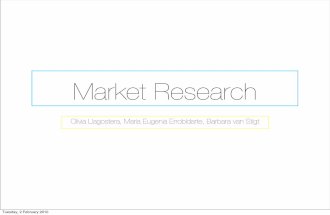 Market research final bmo
