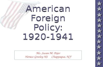 American foreignpolicy 1920to1941