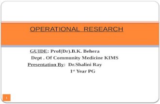 Operational research