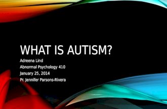 Autism: What is Autism?
