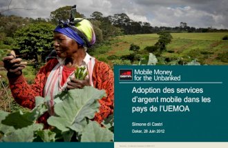 Mobile money adoption in the WAEMU
