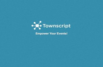 Townscript - Event Ticketing, Event App, Event Promotion