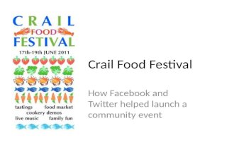 Crail food festival: Winning