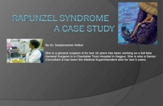 Rapunzel syndrome:A rare case - Dr Kelkar