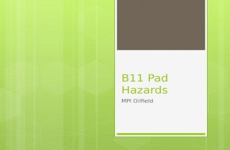 B11 pad hazards