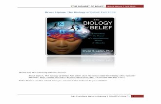 The biology of belief   giogenetics by bruce lipton