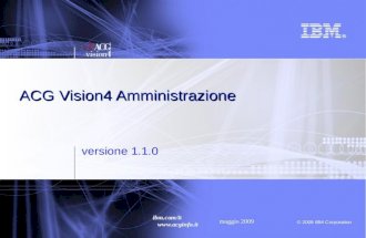 2009 06 16 Acg Vision4 Amministrazione 1.1.0